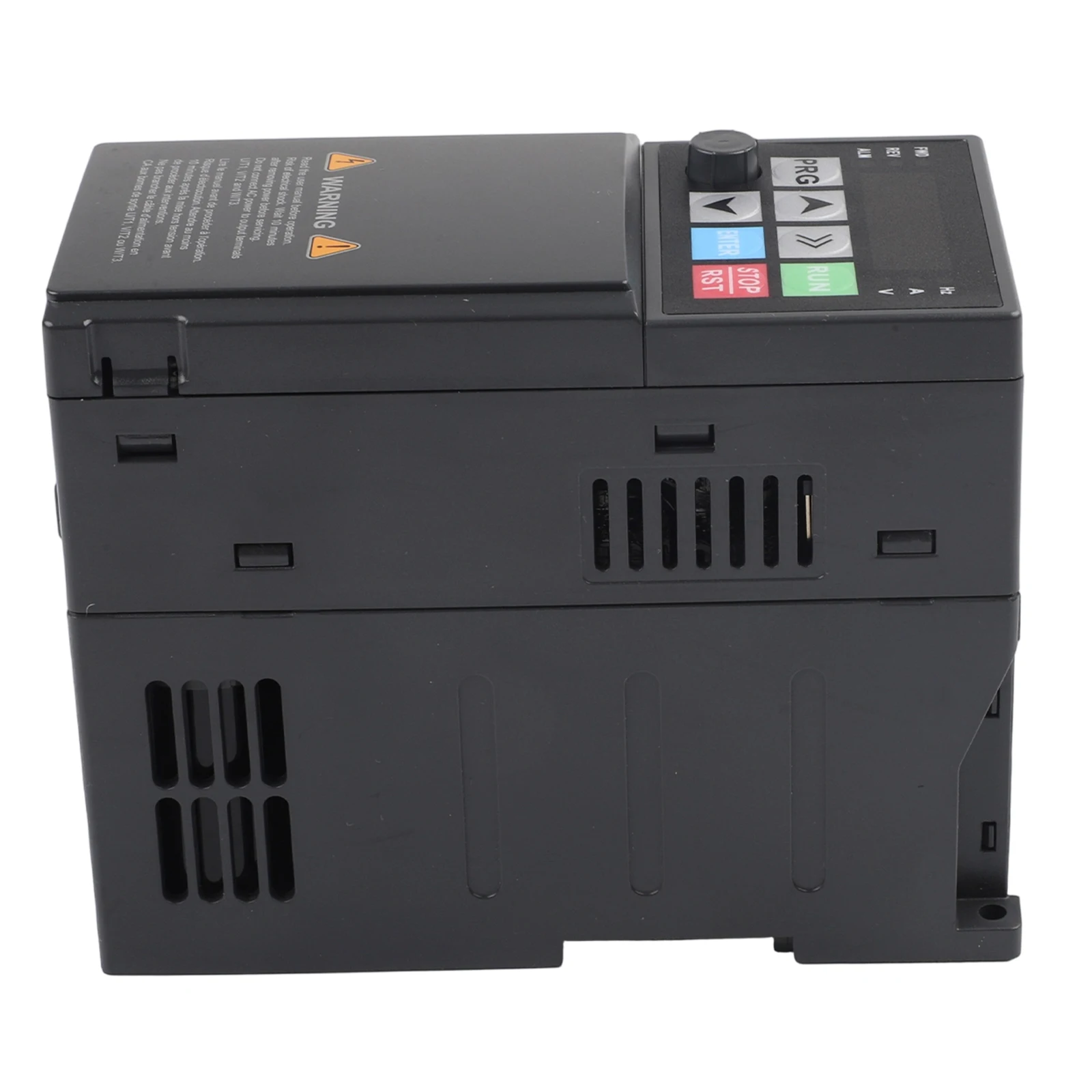 2 2KW Variable Frequency Drive for 3 Phase 380V Motors with Quiet Cooling Fan and Remote Control up to 1 5m Distance