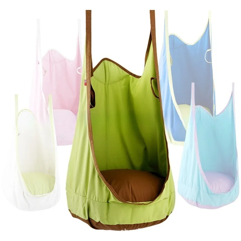 Children's cloth bag swing European and American double hanging amusement hanging chair sense system