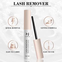 5ml Lash Remover for Cluster Lashes Eyelash Clusters Glue Remover Gentle Eyelash Glue Remover Cleanser for Lash Extensions