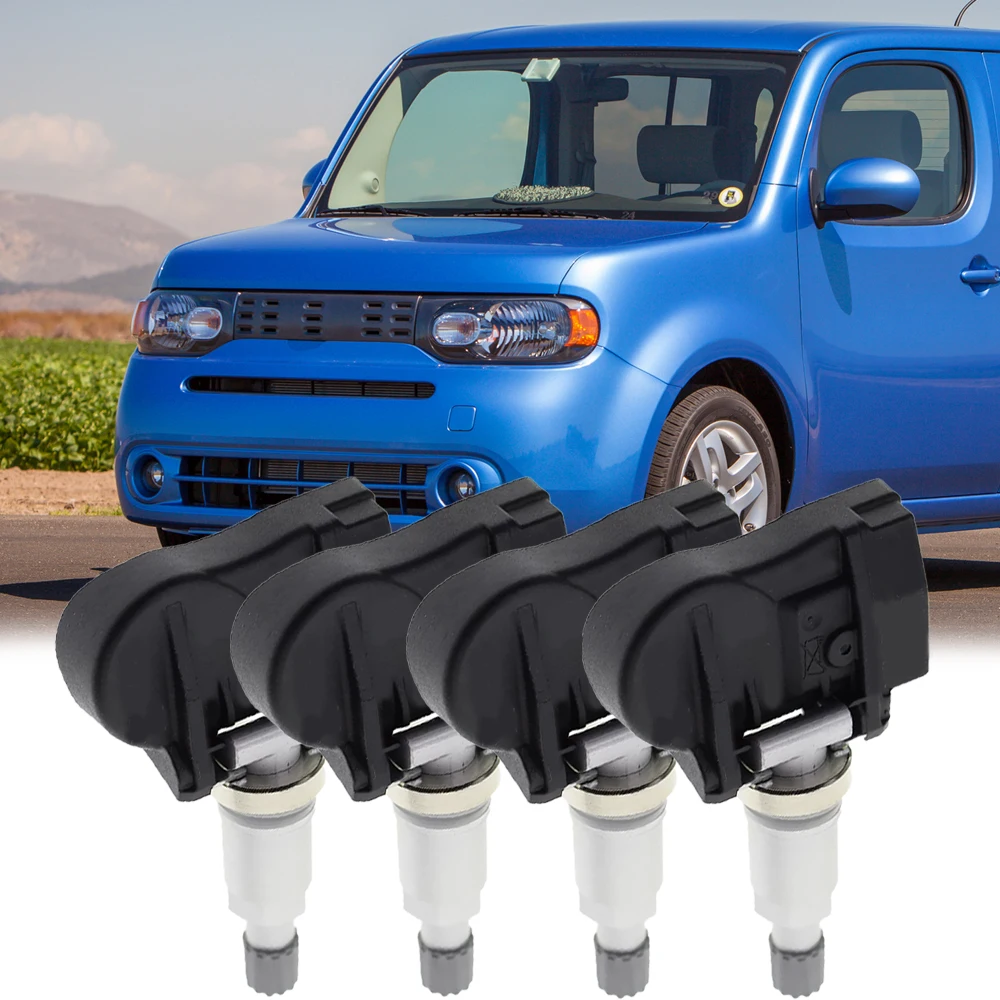 4pcs Tire Pressure Monitor Sensor TMPS for NISSAN CUBE 2011 2012 2013 2014 407003AN1B Car Sensor