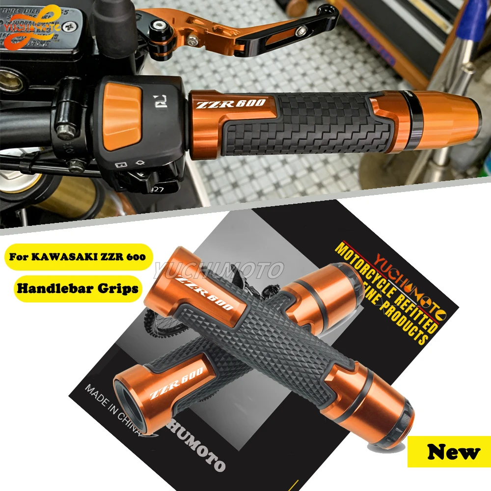 

For KAWASAKI ZZR zzr600 1100 ZZR1400 zzr 600 1100 1400 Motorcycle Accessories Handlebar Grips Hand Grips Handle Bar End Cap