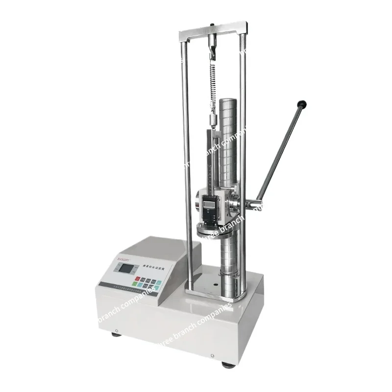 HD spring tensile compression testing machine detector deformation detector spring force tester