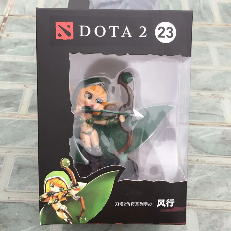 WOW DOTA 2 Game Figure Kunkka Lina Pudge Queen Tidehunter CM FV