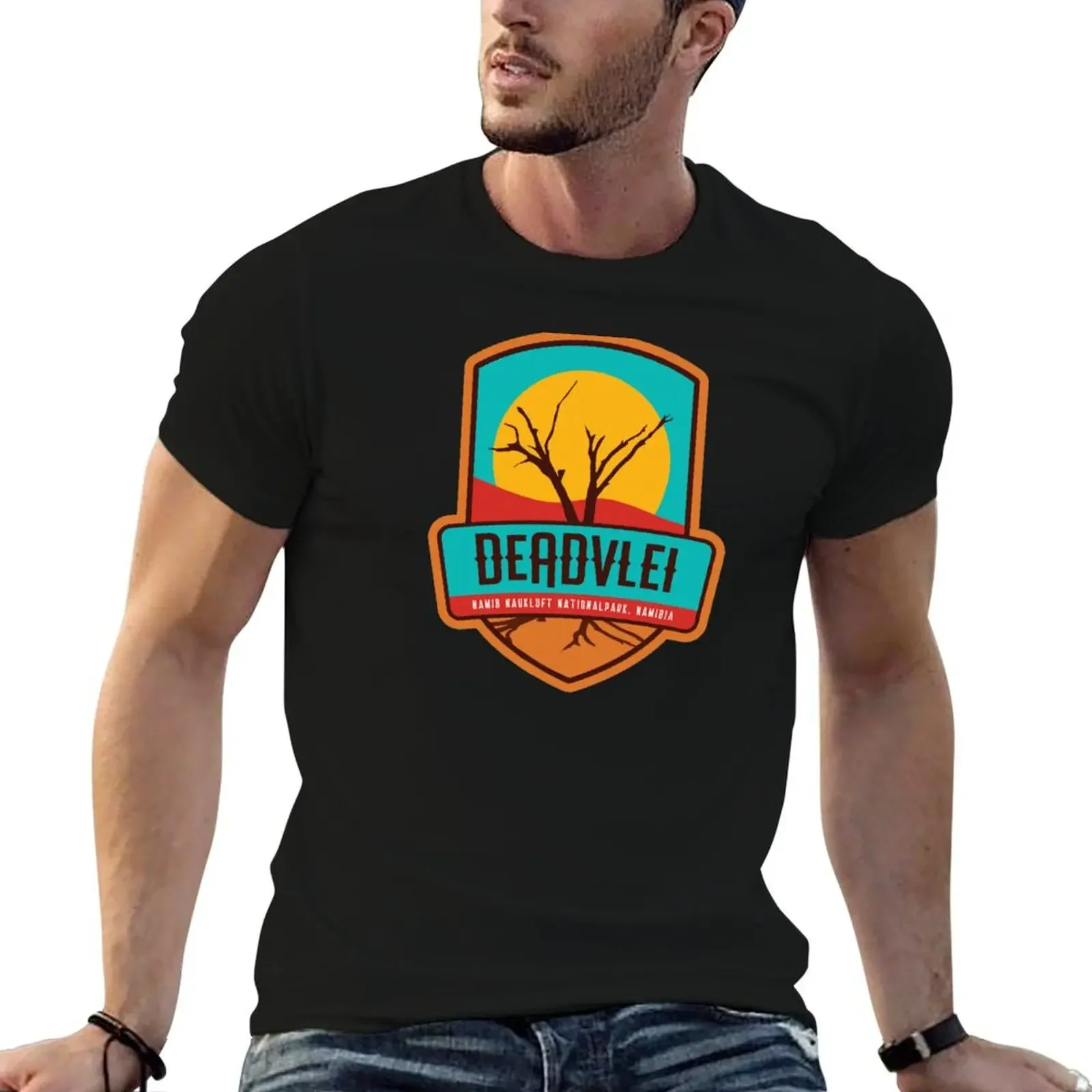 Deadvlei - Namib Naukluft Nationalpark, Namibia T-Shirt designer shirts man clothes vintage graphic tee fitted t shirts for men