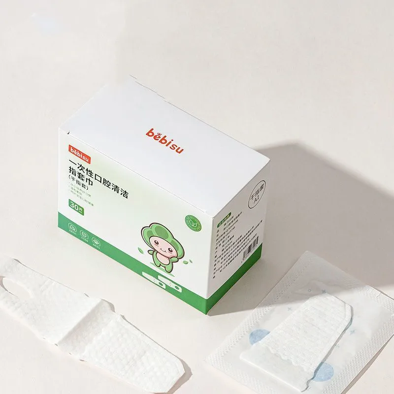 

Baby mouth cleaner, gauze finger cots, baby tongue cleaner, suitable for babies from 0-24 months
