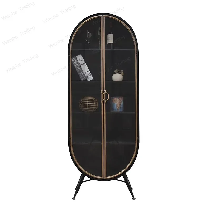 

Living Room House Wine Bar Cabinet Display Modern Simple Stylish Wine Cabinet High Quality Bar Alcool Meuble Bar Furniture