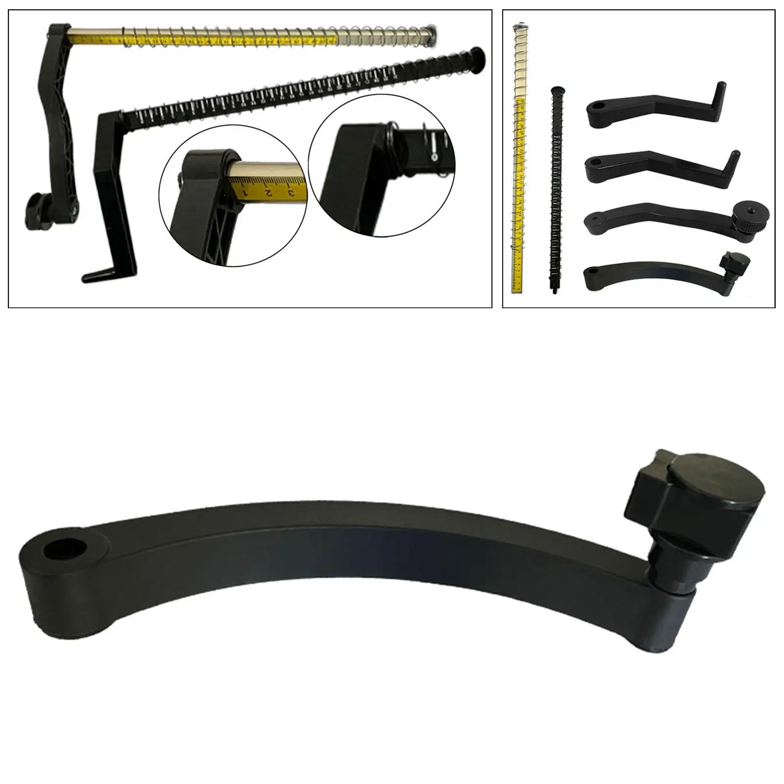 Balancing Machine Measuring Ruler Tire Caliper Handle Durable Accessory for Tire Fitting Equipment and Shop