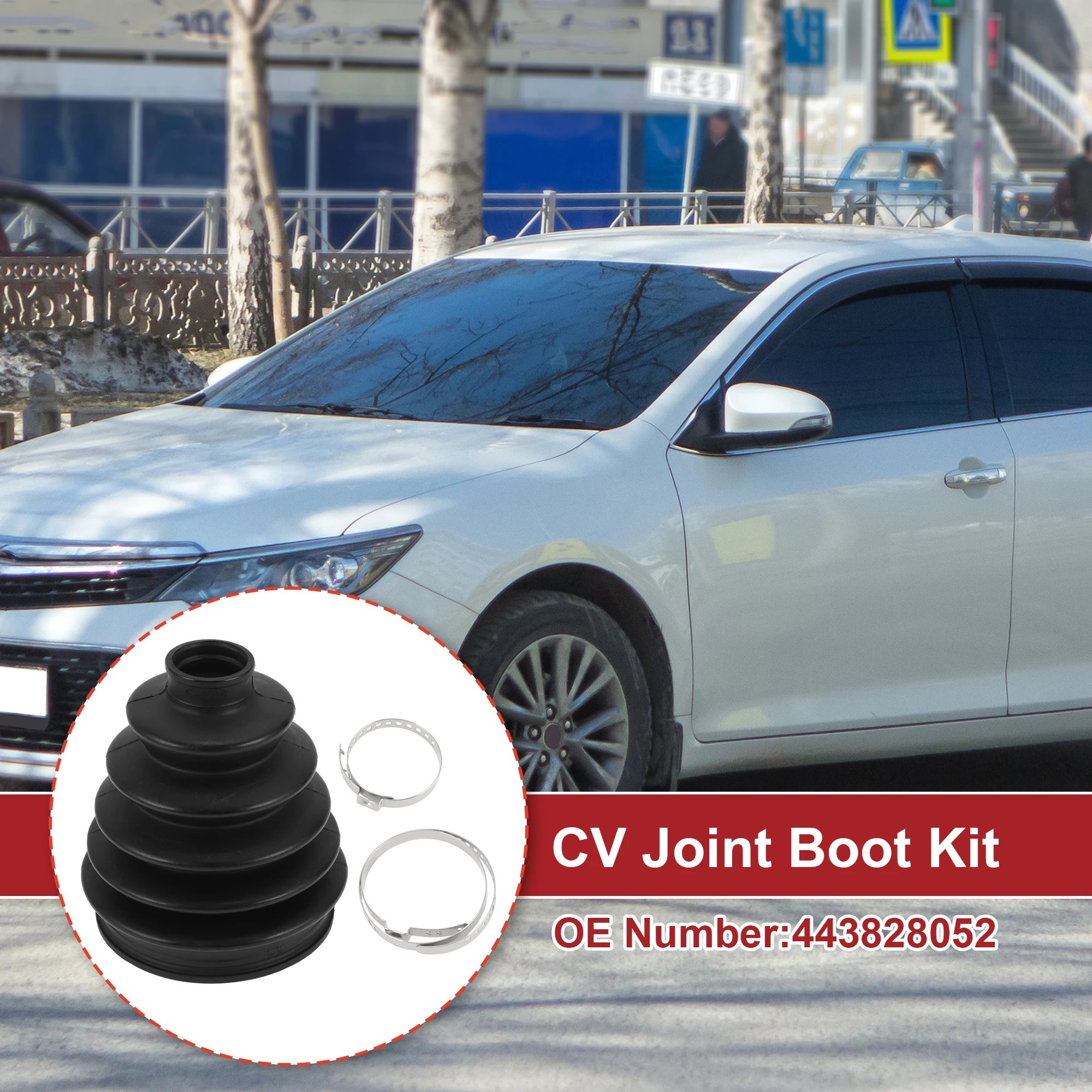 

X Autohaux 1 комплект загрузки шРУСа для Toyota Highlander 01-07, внешний багажник шарнира постоянной скорости с номером зажимов. 443828052