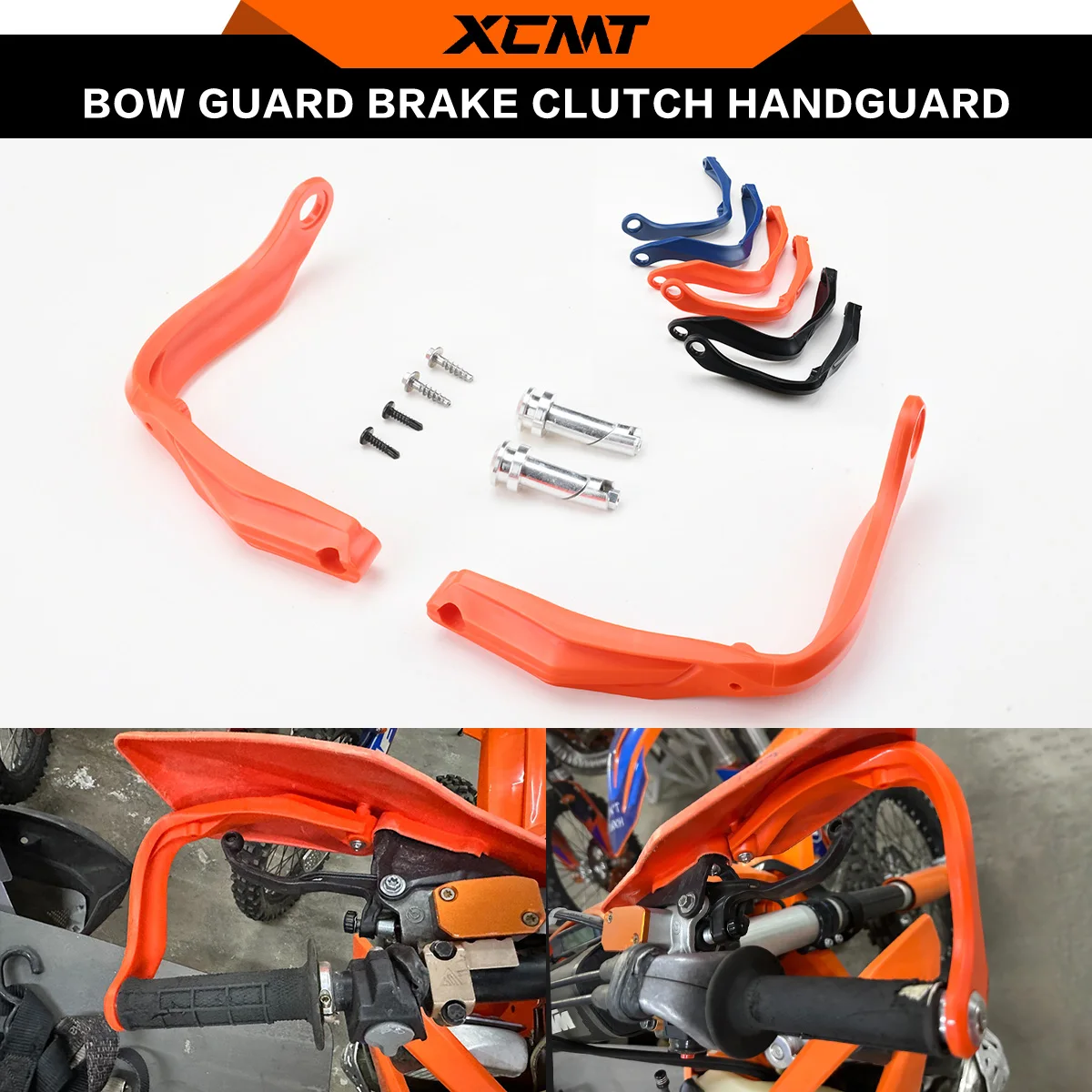 

For KTM 125-500 Bow Guard Handguard - Fit SX SXF XC XCF XCW EXC EXCF 2017-2025 Motorcycle Brake Clutch Protector