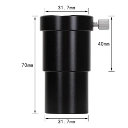 Agnicy Telescope Accessories 1.25 Inches 31.7mm M28.6x0.06mm 40mm Extension Tube