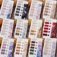 Vendeeni-Juego de esmaltes de uñas en Gel, 5 colores, cristal, ojo de gato, semipermanente, brillante, magnético, UV, LED, barniz de Gel treble con pantalla