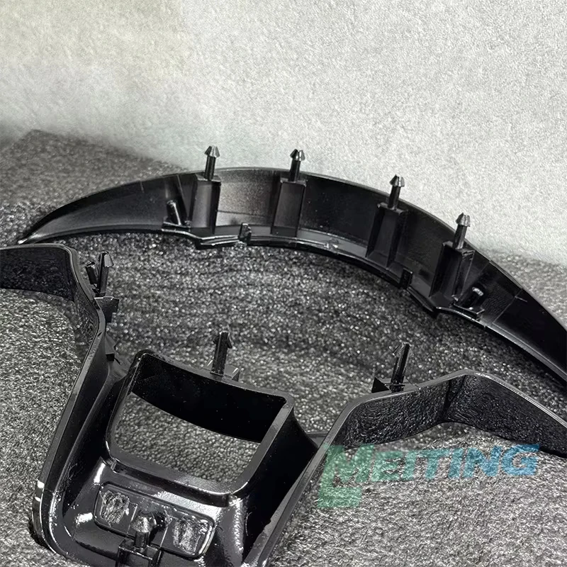 Adequado para Volkswagen Golf 7 7.5R GTI Rline GTD Shangku R, Volante com Estrutura Preta e Botões