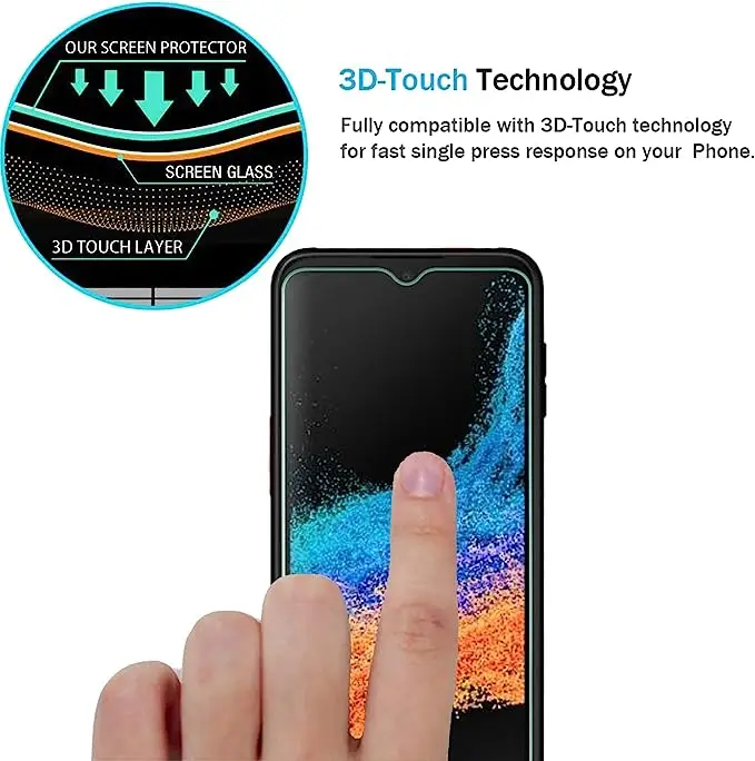 Tempered Glass For Samsung Galaxy XCover6 Pro Screen Protector For Sumsung XCover5 XCover 5 6 6Pro Armor Cover Protective Film