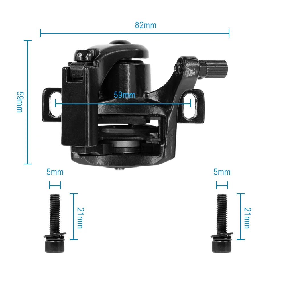 Stainless Steel Rotor 130mm Brake Disc for Xiaomi Mi Electric Scooter 4 Pro Aluminum Alloy Disc Brake Caliper Line Cable Parts