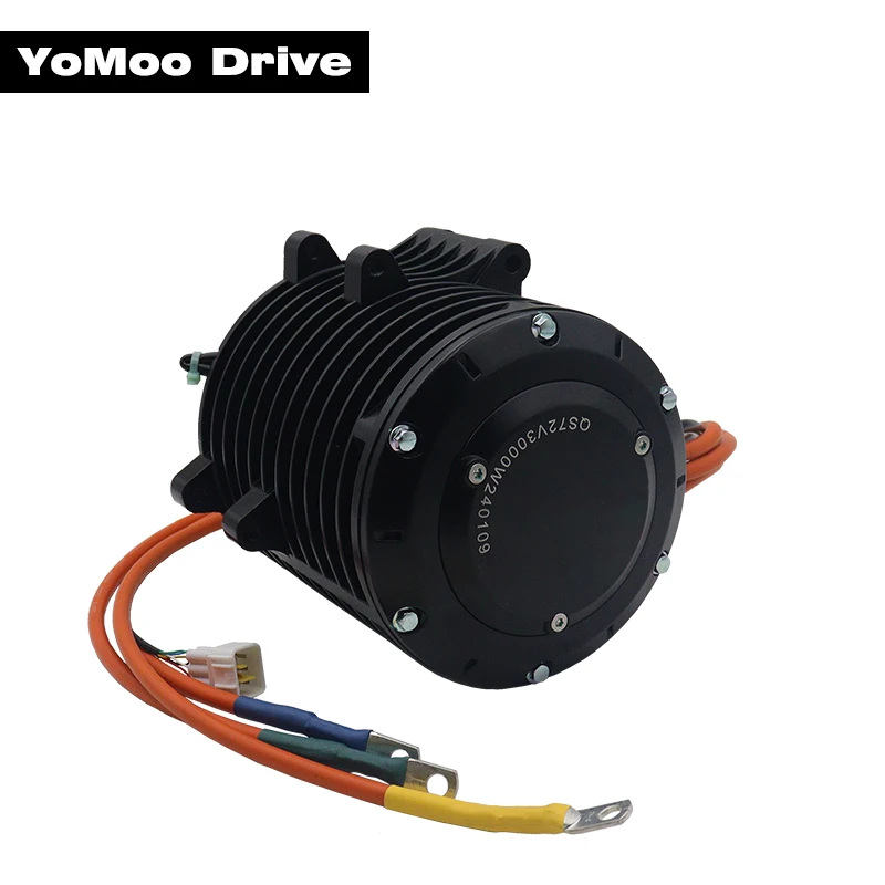 QS138 3KW V3 70H 72V 100KMH PMSM Mittelantriebsmotor mit FarDriver ND72360, DKD-Display, T08 Drosselklappe für elektrisches Moped-Motorrad