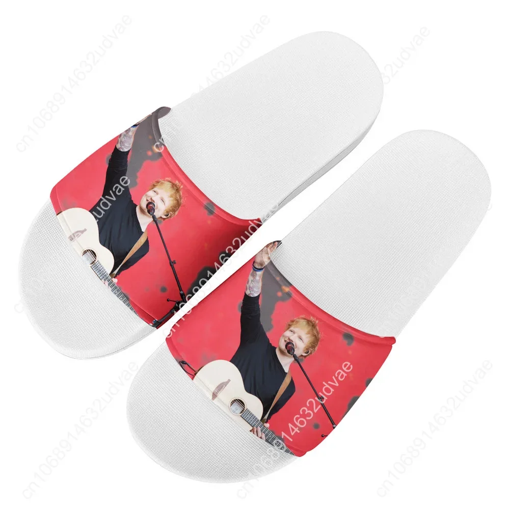 Ed Sheeran Slippers Home Bathroom Sandals Water Shoes Men Women Teenagers Indoor Poor Sandal Customized Summer Slipper