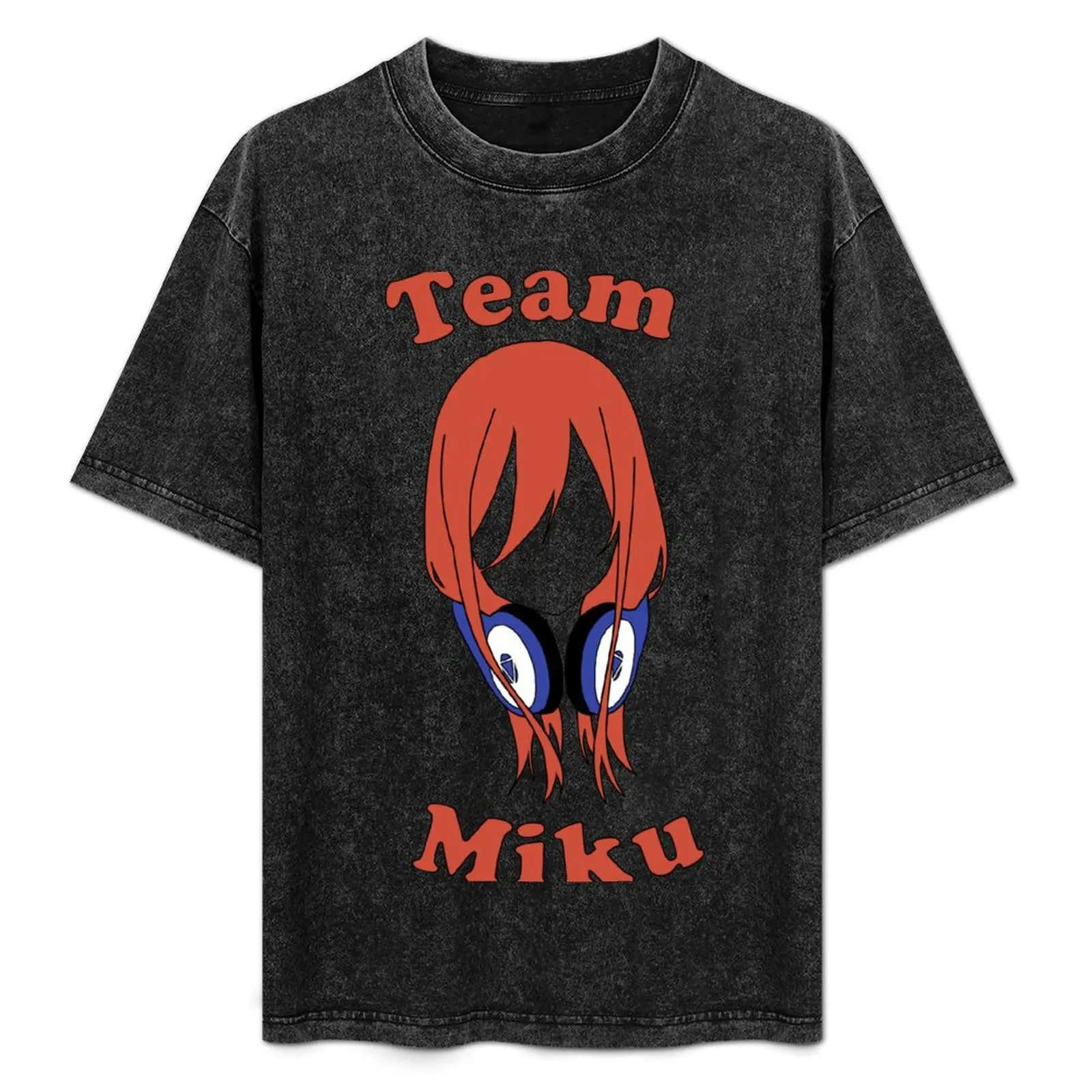 

Team Miku Nakano T-Shirt kawaii clothes anime tshirt new edition street wear mens shirts graphic tee