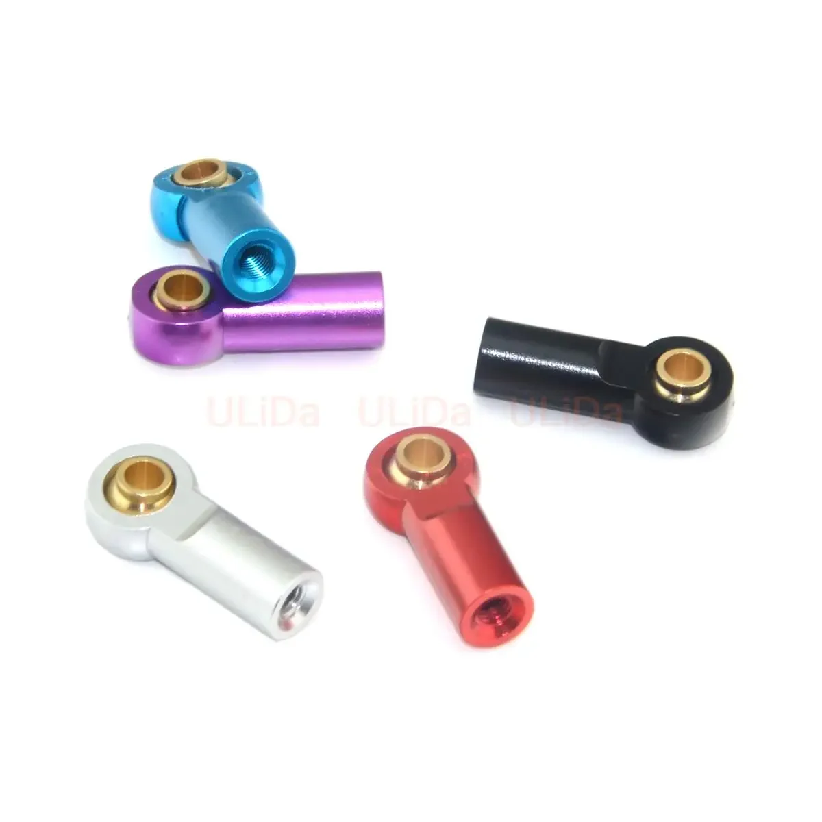 5PCS Spoorstangeind M2 M3 Linkage Rod End Ball Head Joint Adapter voor AXIALE Tamiya HSP RC Crawler auto Boot Vliegtuig Helikopter