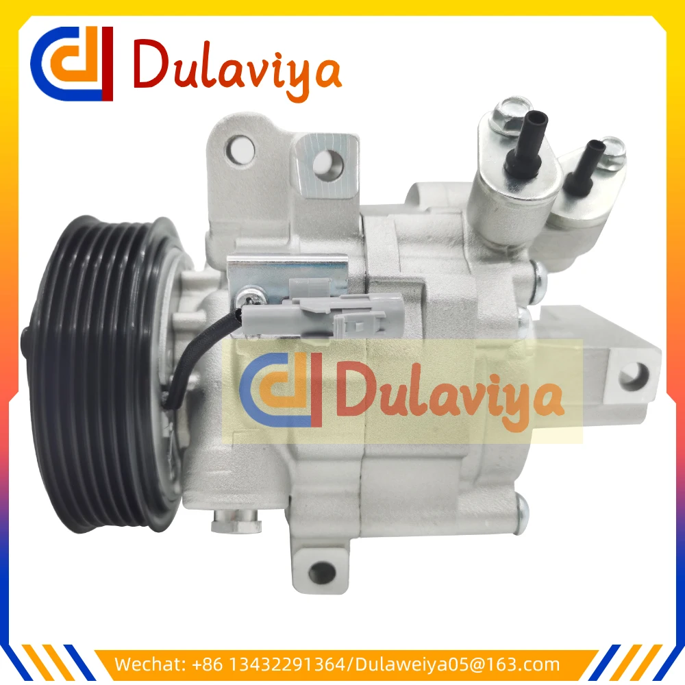 

DKV06R Air Conditioning AC Compressor For Peugeot 107 Toyota Aygo Citroen C1 88310-0H010 6453RJ 883100H010 6453-RJ