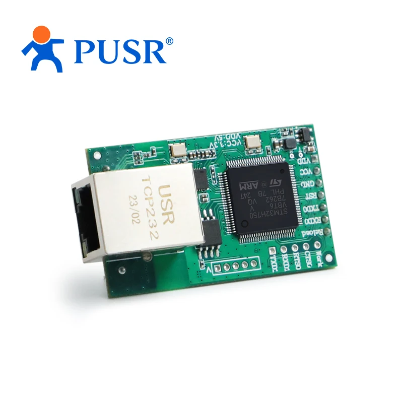 Módulo Industrial TTL a Ethernet MQTT/SSL Modbus, USR-TCP232-E2 de transmisión transparente bidireccional, ED2, precio por 2 unidades