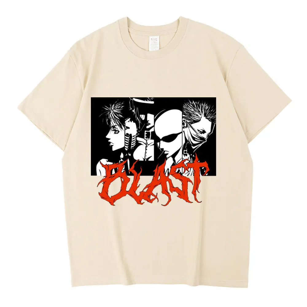 Black Stones Nana Osaki cotton t shirt male Y2k graphic Pastel aesthetic tshirt 2000s kawaii Pastel anime 2000s Comfortable view 3