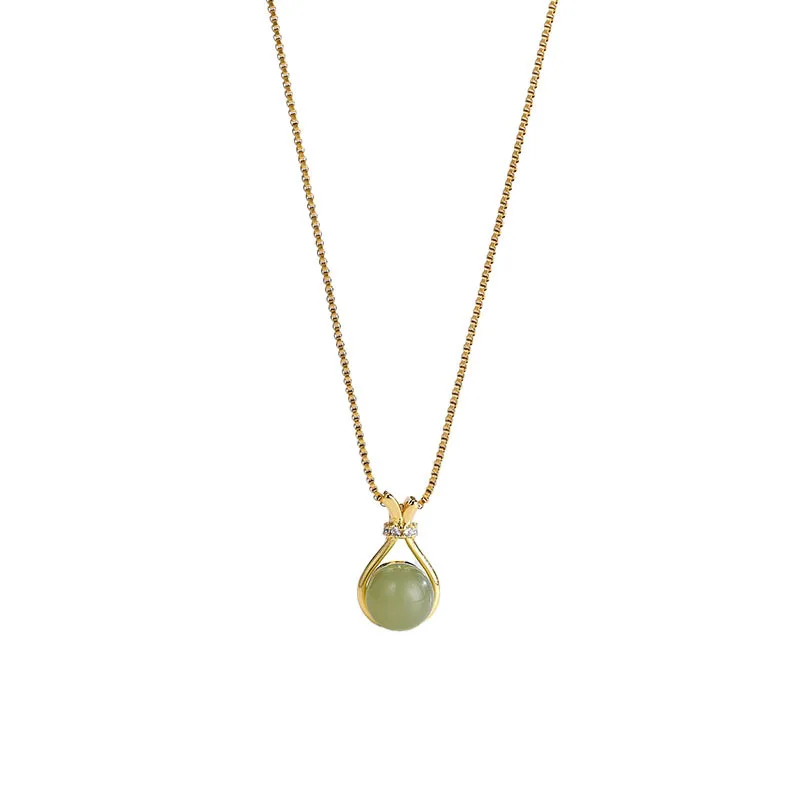 Nowość w stalowym naszyjniku ze stali nierdzewnej 316L Mint Green Purple dla kobiet w stylu vintage Girl Choker Neck Chain Biżuteria Hurtownia — zdjęcie 7