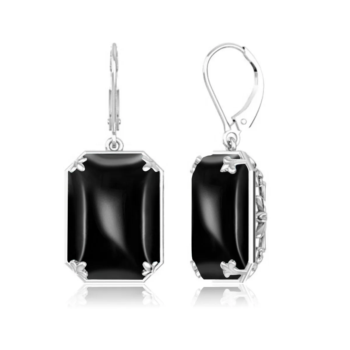 Szjinao Gelbgold Citrin Tropfen Ohrringe für Frauen mit 13*18mm Stein Großer Luxus Schmuck Geschenk zum Geburtstag Hohe Qualität Verkauf