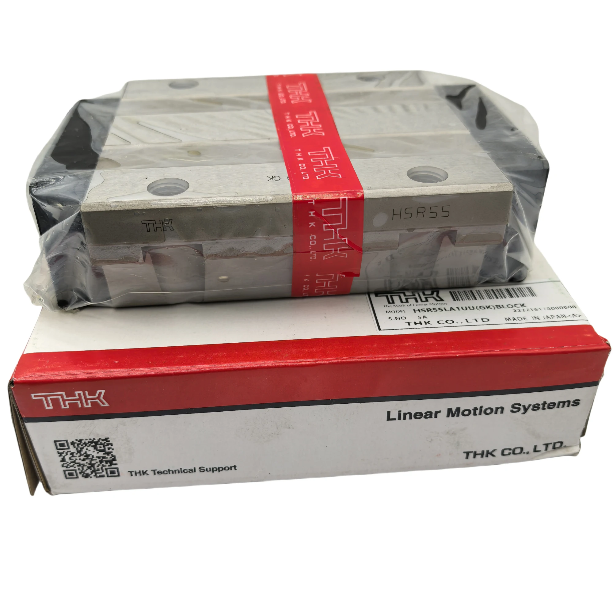 

THK HSR55LA HSR 55LA HSR55 HSR55LA1UU/SS GK Original Block Carriage Linear Guide Rail Slider for 3D Printer Industry