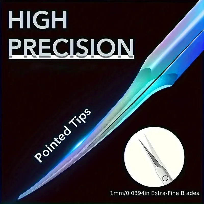 

Professional Nail Trimming Scissors for Dead Light Beige Removal - Ergonomic Ambidextrous Design Stainless Steel Blade Nail Care