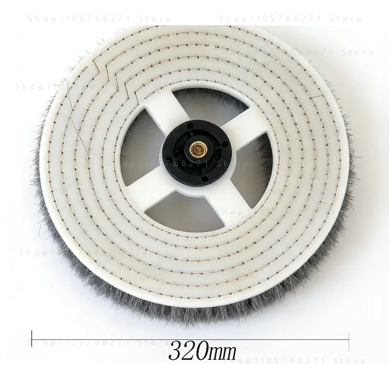 Powered Photovoltaic Panel Cleaner Brush  Replacement Brush Head for Billboard & Solar Roof Surface Washing