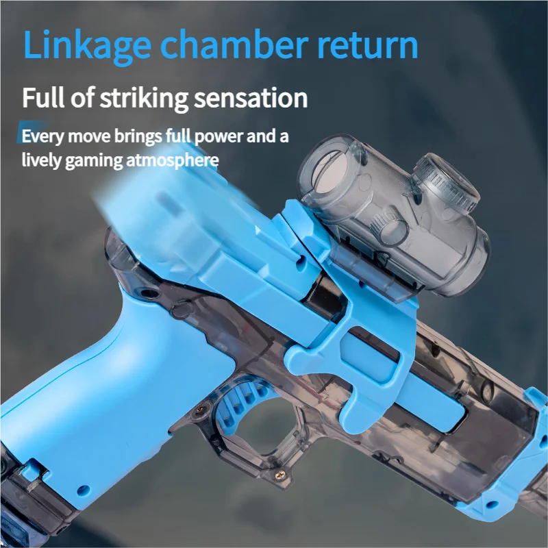 2025 NIEUWE Elektrische Automatische Waterspeelgoedpistool Krachtige Waterpistolen Volwassenen Kinderen Water Perfect Zwembad Speelgoed Waterpistool Voor Jongens Kid Gift