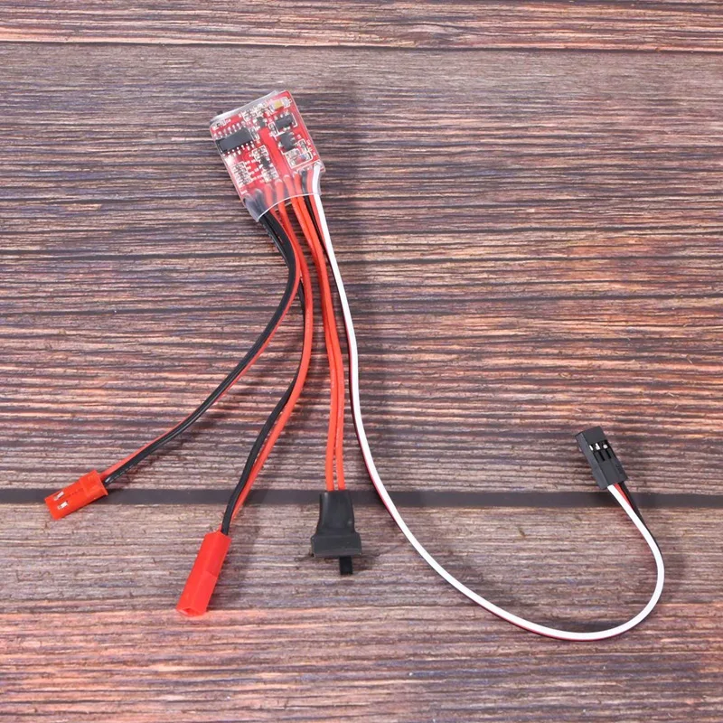 

3X 20A Bustophedon ESC Brushed Speed Controller For RC Car Truck Boat