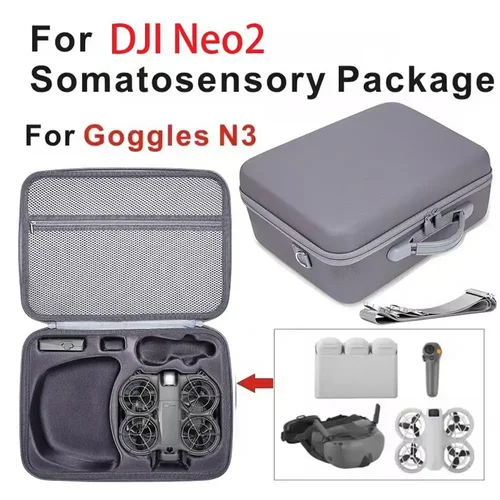 Estuche de transporte portátil para dji NEO2, bolsa de almacenamiento dura de EVA, caja protectora impermeable para batería, estuche de almacenamiento para accesorios NEO2