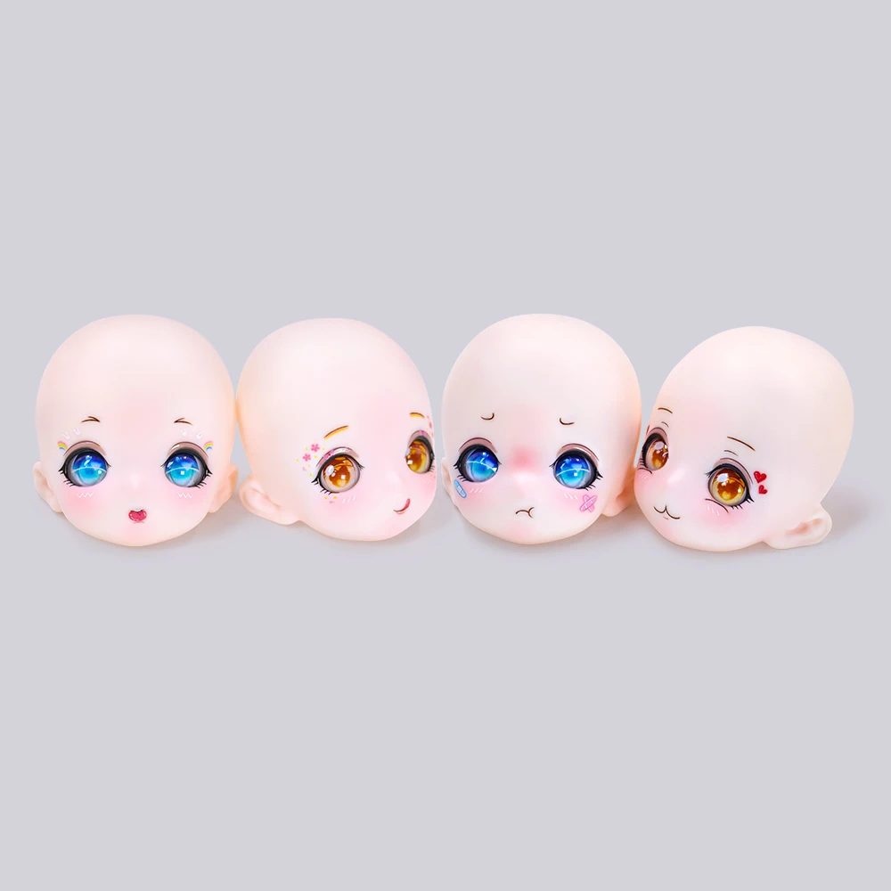 Dream Fairy 1st Generation Head fit for 1/4 & 1/6 BJD Body two-dimensional cute anime expression craniotomy version SD