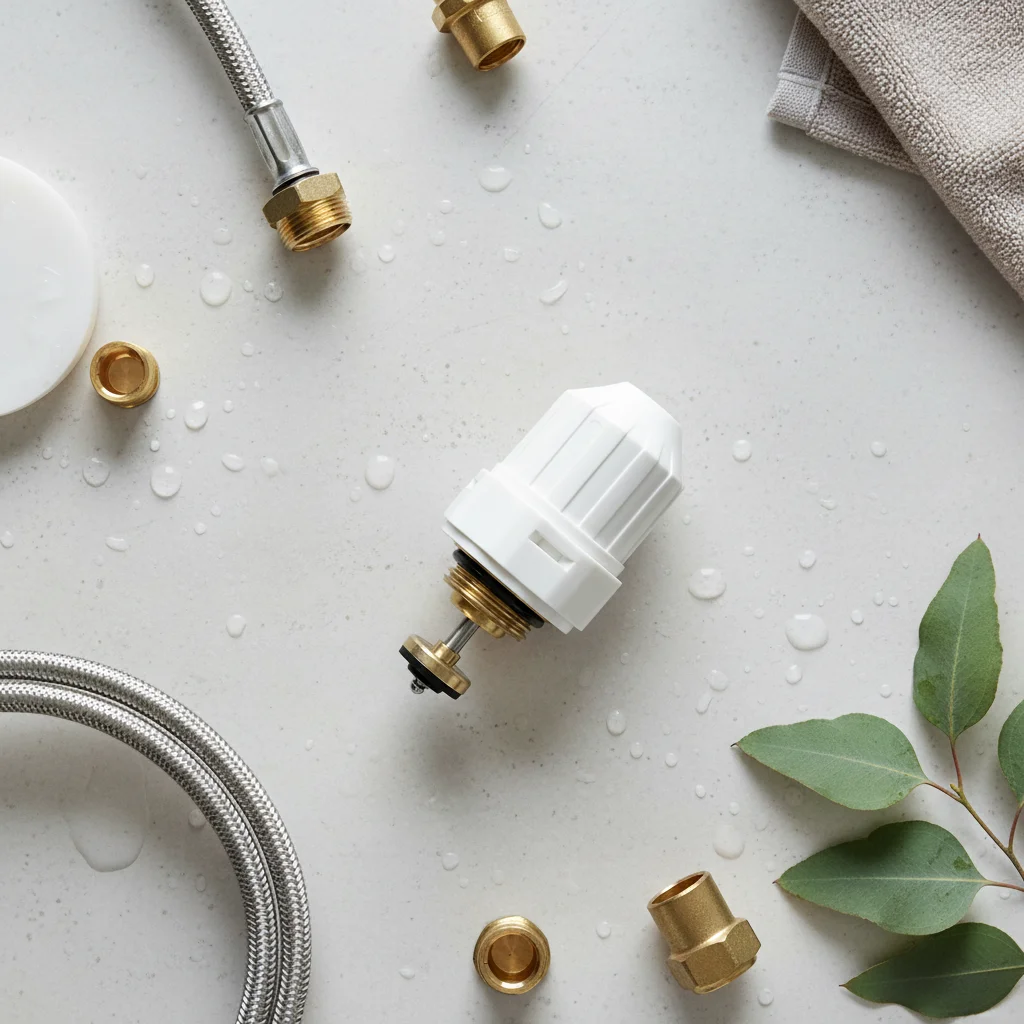 

M30x1.5 Water Distributor Valve Core Plus Regulating Cap Manifold Thermostat Valve Central Underfloor Heating Temperature Contro