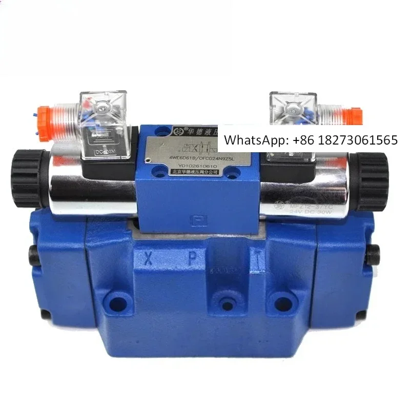 Válvula direccional electrohidráulica 4WEH 10 16 25 32 J H G E D Y ADB/6EG24NETZ5L