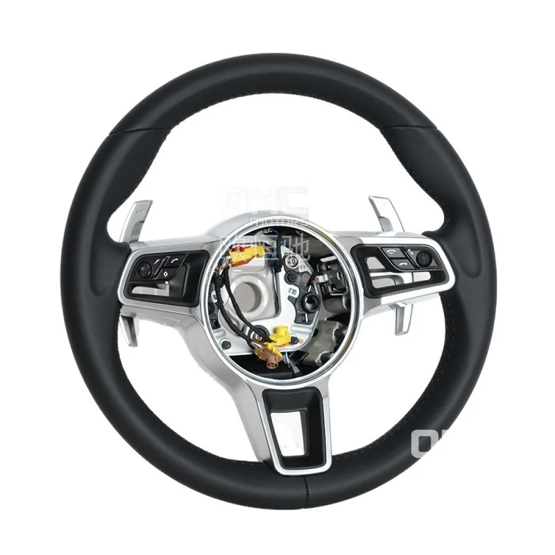 For Porsche 718 Cayenne 3.0T 15-23 EU UK warehouse is modification components, full leather car steering wheel