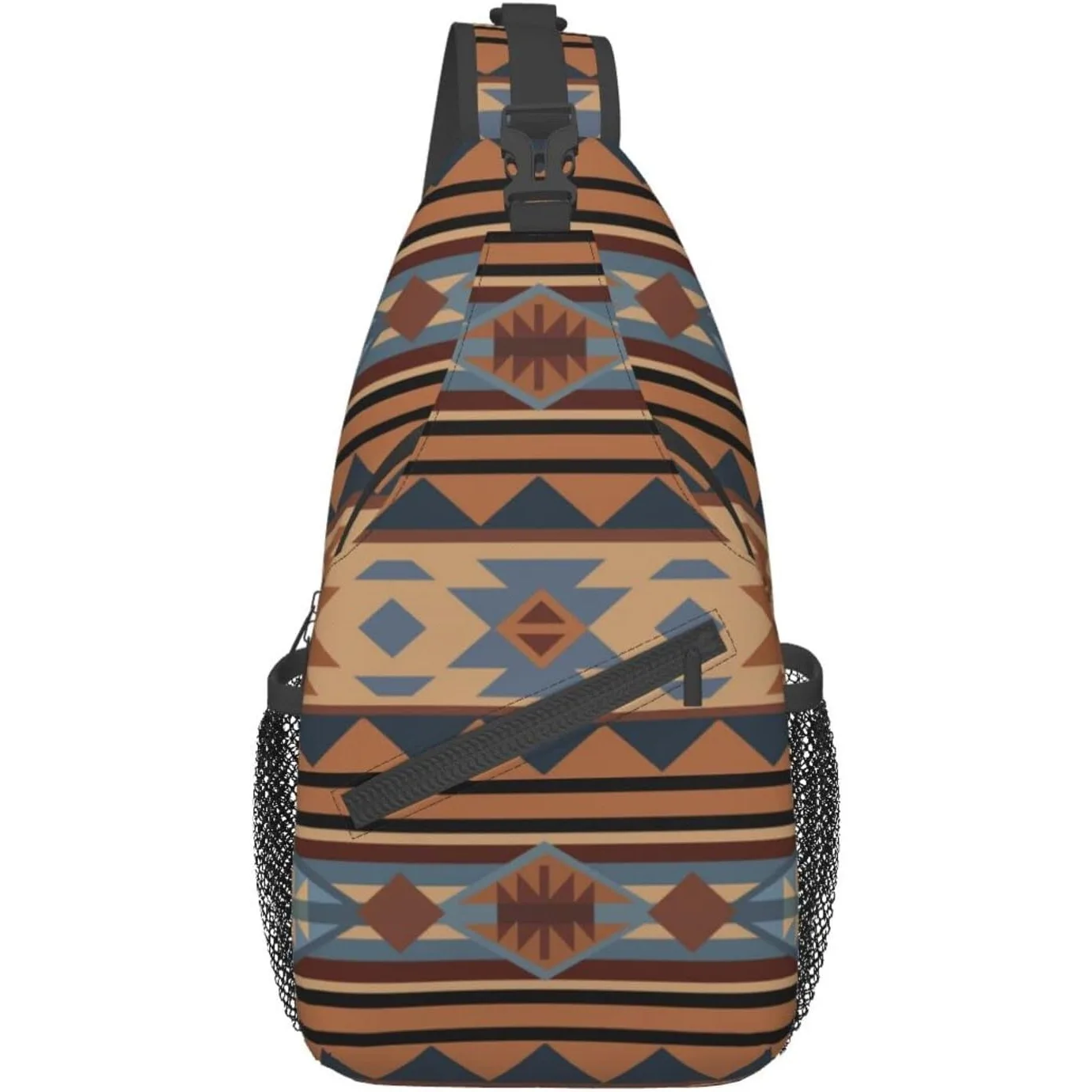 

Patterned Sling Bag Crossbody Backpack,Adjustable Chest Bag Casual Shoulder Backpack Travel Hiking Daypack Unisex