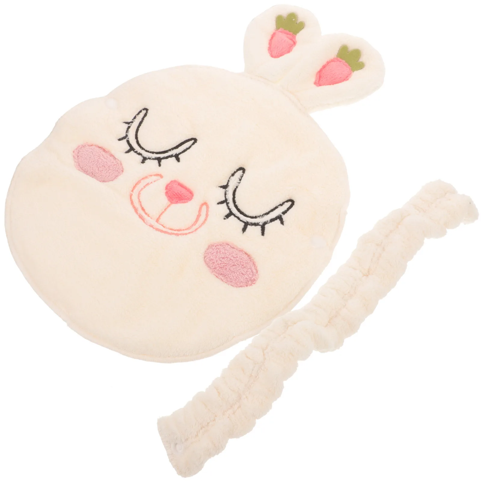 

Towels Hot Mask Cute Face Reusable for Skincare Spa Facial Moisturizing Masks Compress