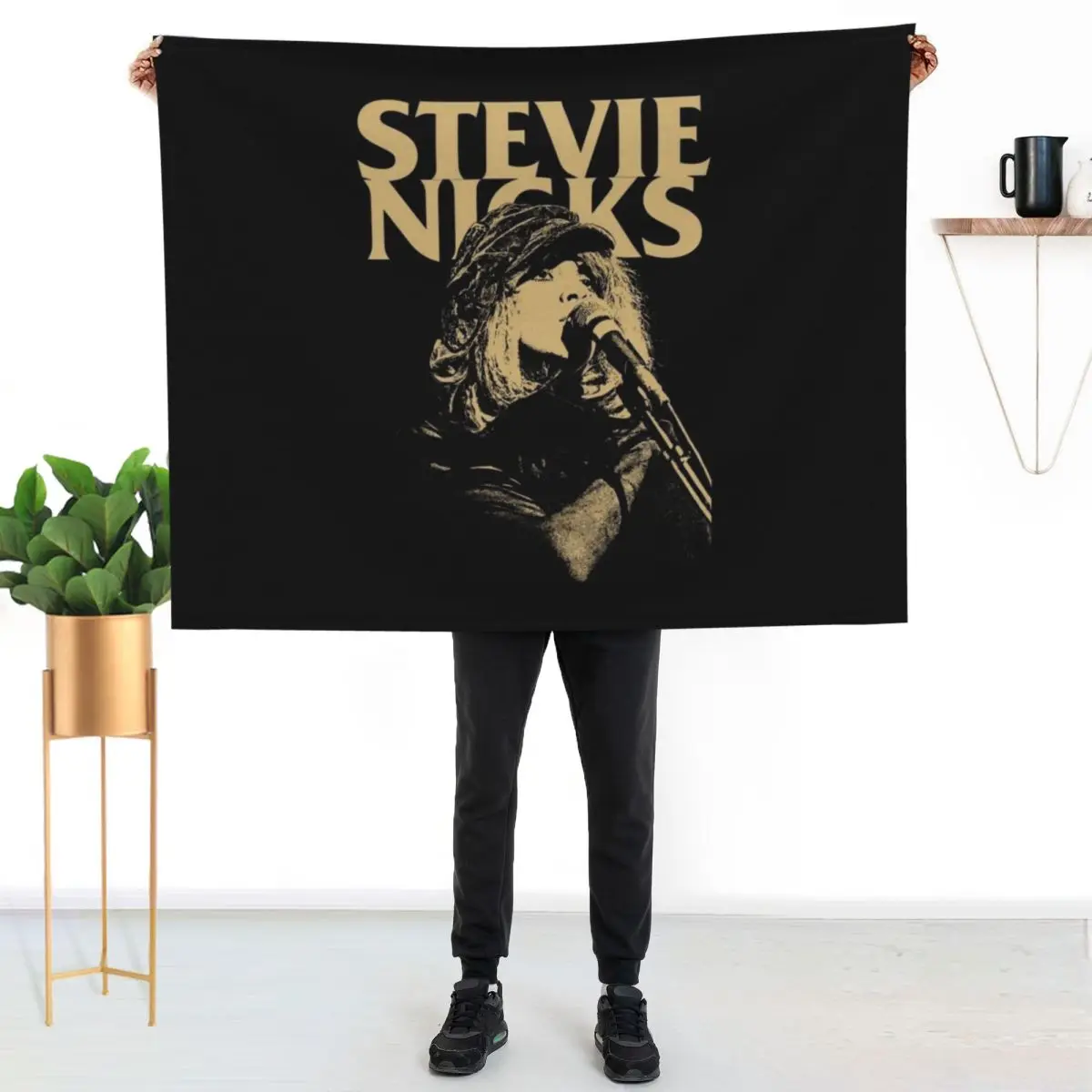 

anime portrait stevie nicks,stevie nicks,stevie nicks,stevie nicks Throw Blanket All Season Lightweight Soft Blanket for Bed