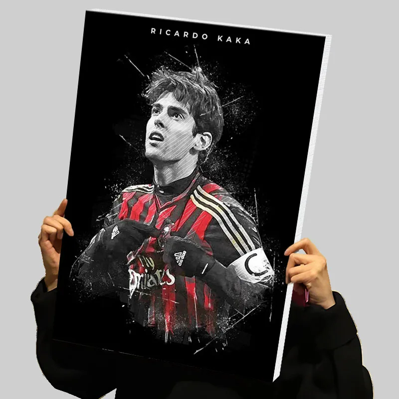 Ricardo Кака принты плакат футболист на заказ холст картина настенное искусство украшение игровой комнаты современные абстрактные холсты фреска