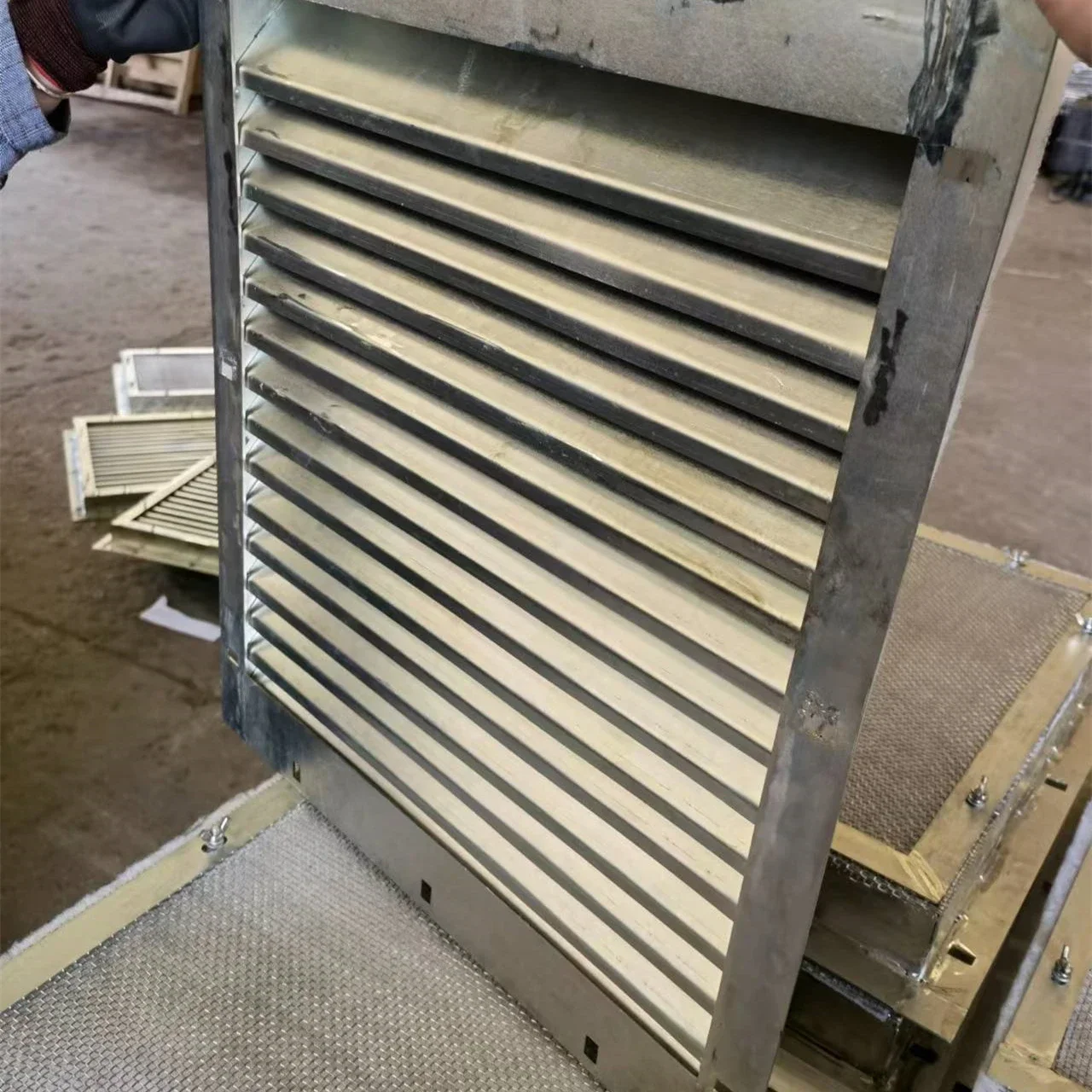 Accessoires pour l'énergie éolienne volets insonorisés