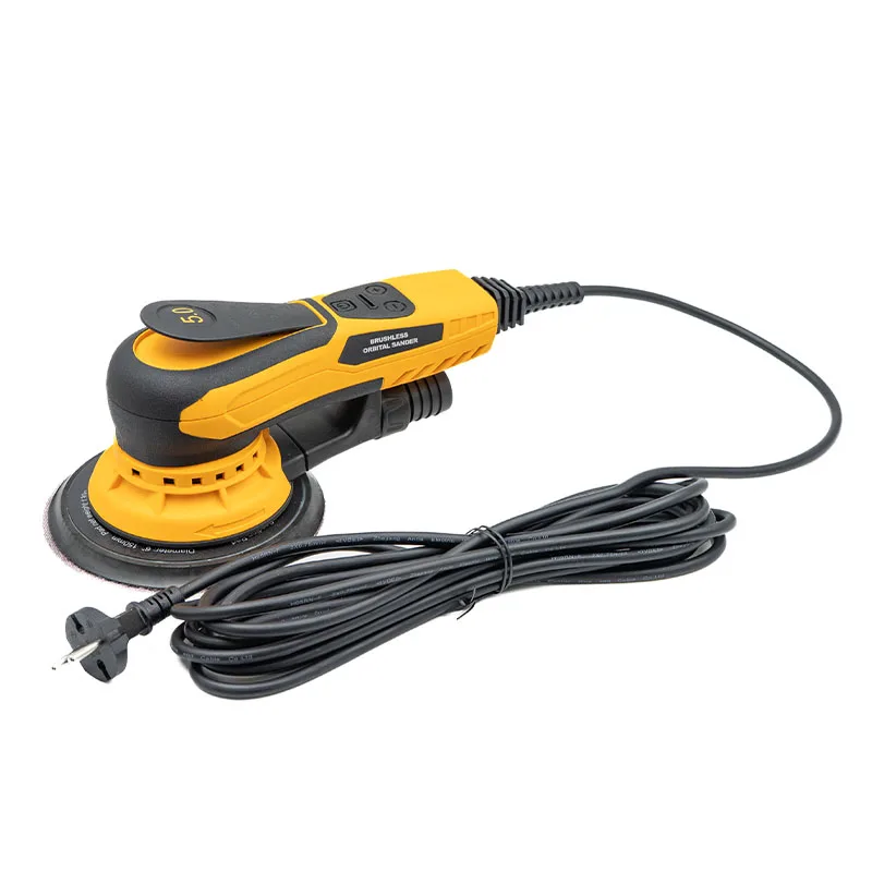 Dust Collection System Orbital Sander for Car Refinishing And Surface Smoothing - Efficient Polishing And Sanding Tool