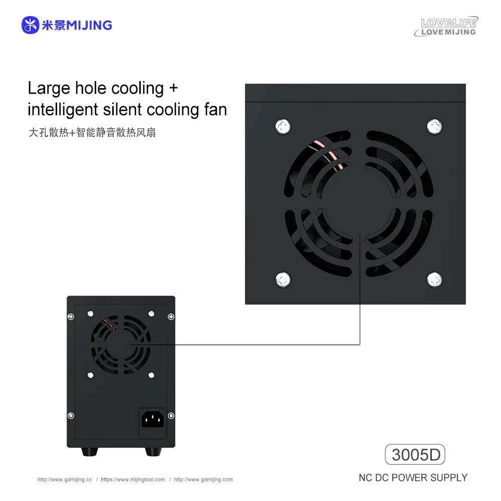 MIJING 3005D NC DC Power Supply 31V/5A Max Output USB Fast Charging Adjustable Voltage Regulator Bench Switching Power Supply