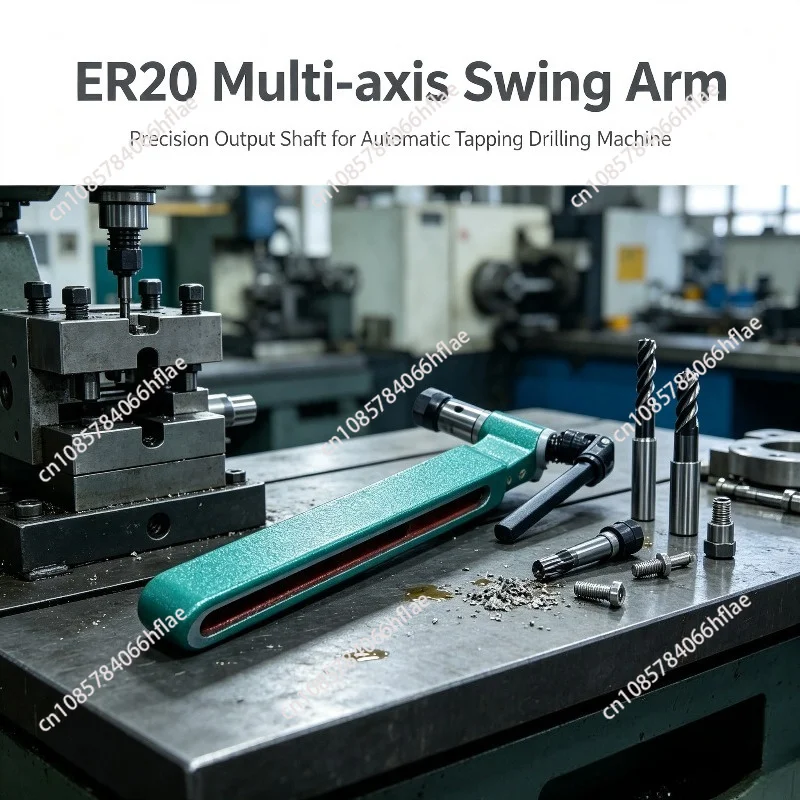 ER20 Multi-axis Swing Arm Output Shaft Precision Multi-head Parts For Automatic Tapping & Drilling Machine