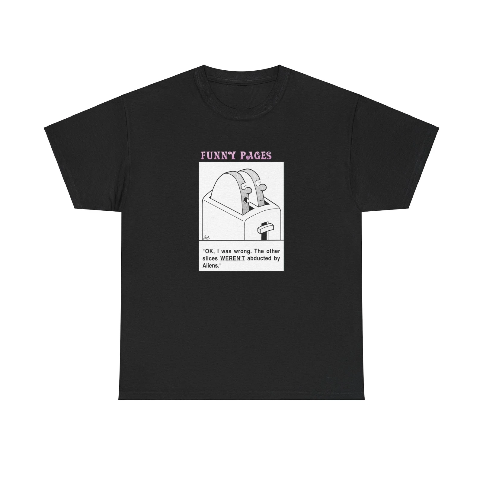 Lustiges Neuheiten-T-Shirt. Alien-Entführung. 100% Baumwolle.