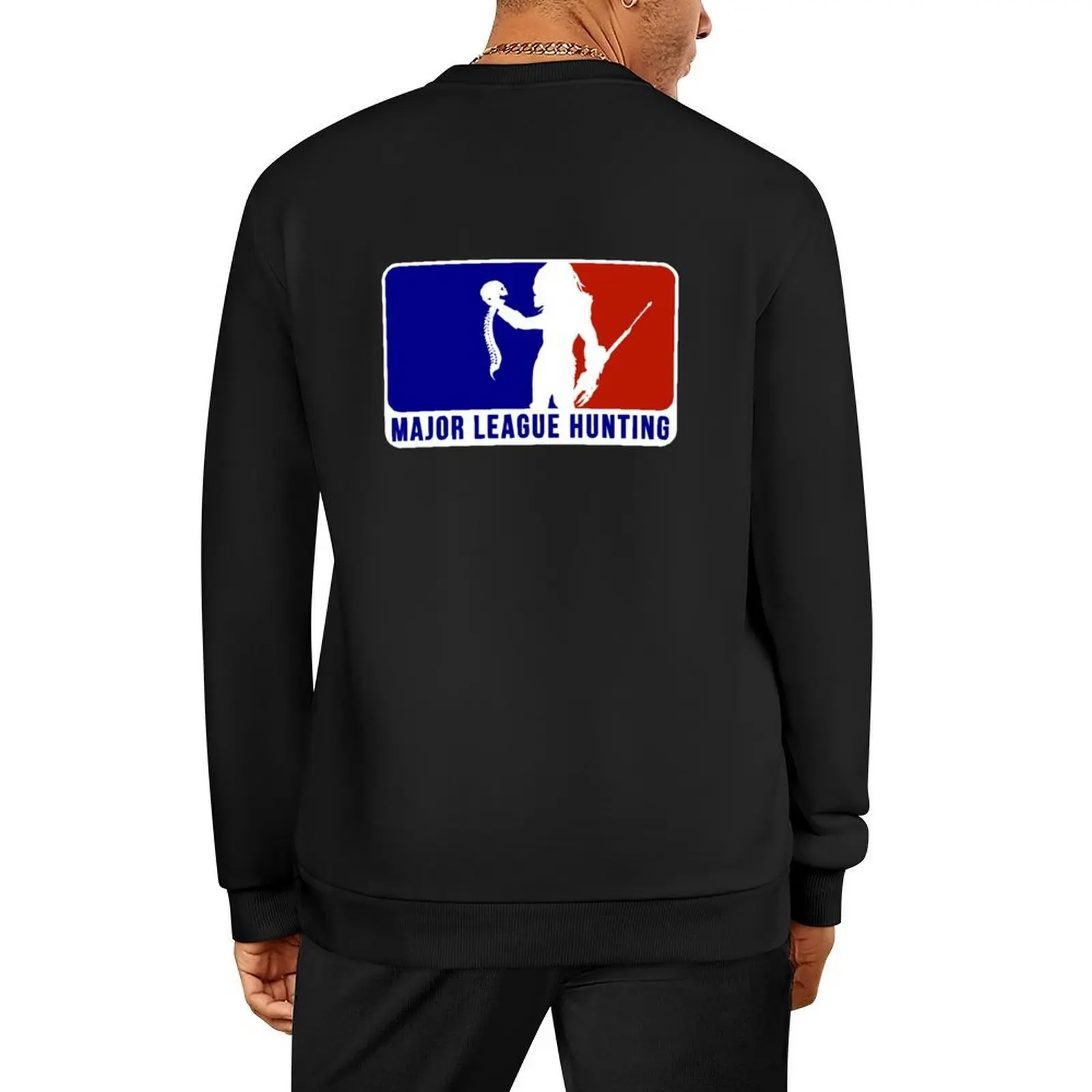 

Major League Predator - Text Version Pullover japanese style tracksuit men winter clothes clothes for men sweatshirts for men