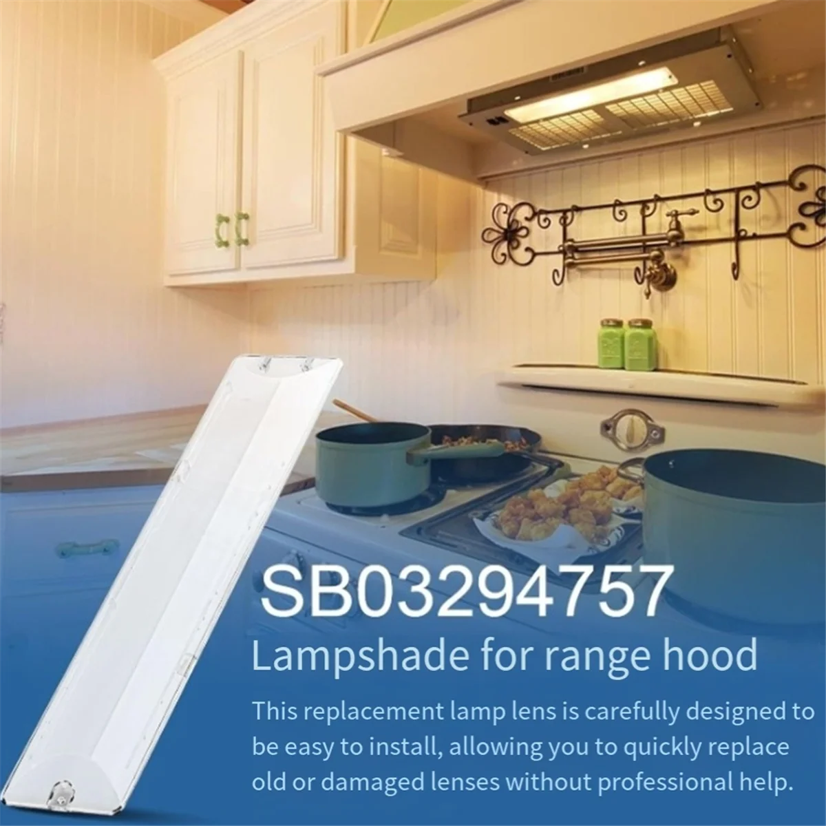 ABXHH SB 03294757   Tampa da lente da luz do capô para modelos RME50000, PM250 e fácil instalação