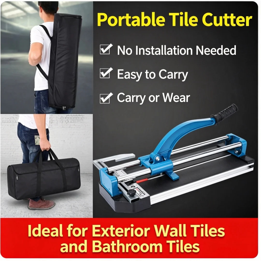Tile Cutter Scoring - Lightweight Hand‑Operated Tile Scoring Cutter Household
