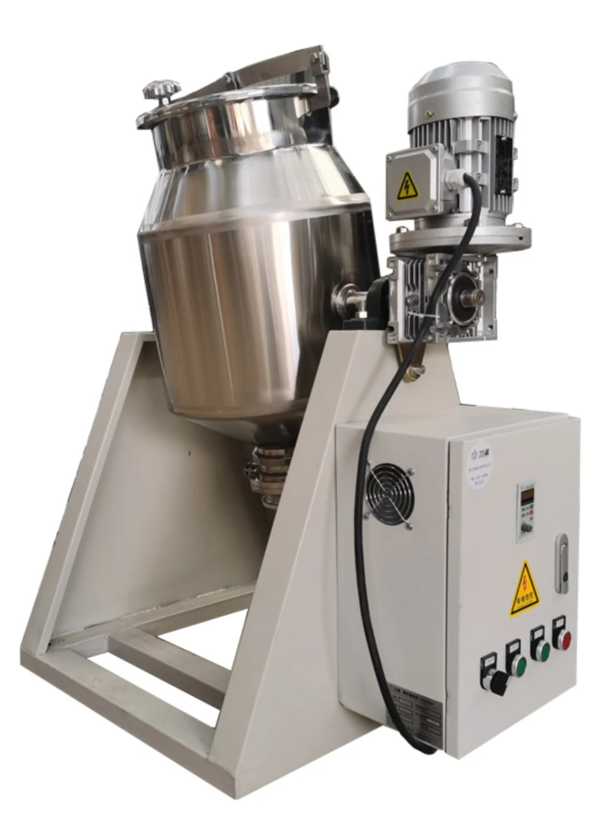 

Dry powder mixer stainless steel small food commercial mixer powder seasoning particle drum silent mixer